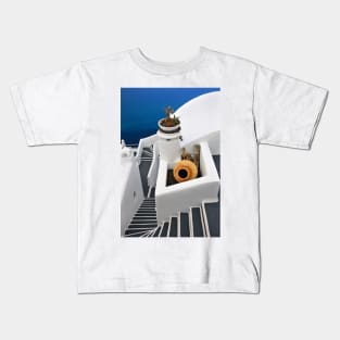 Cycladic geometry Kids T-Shirt